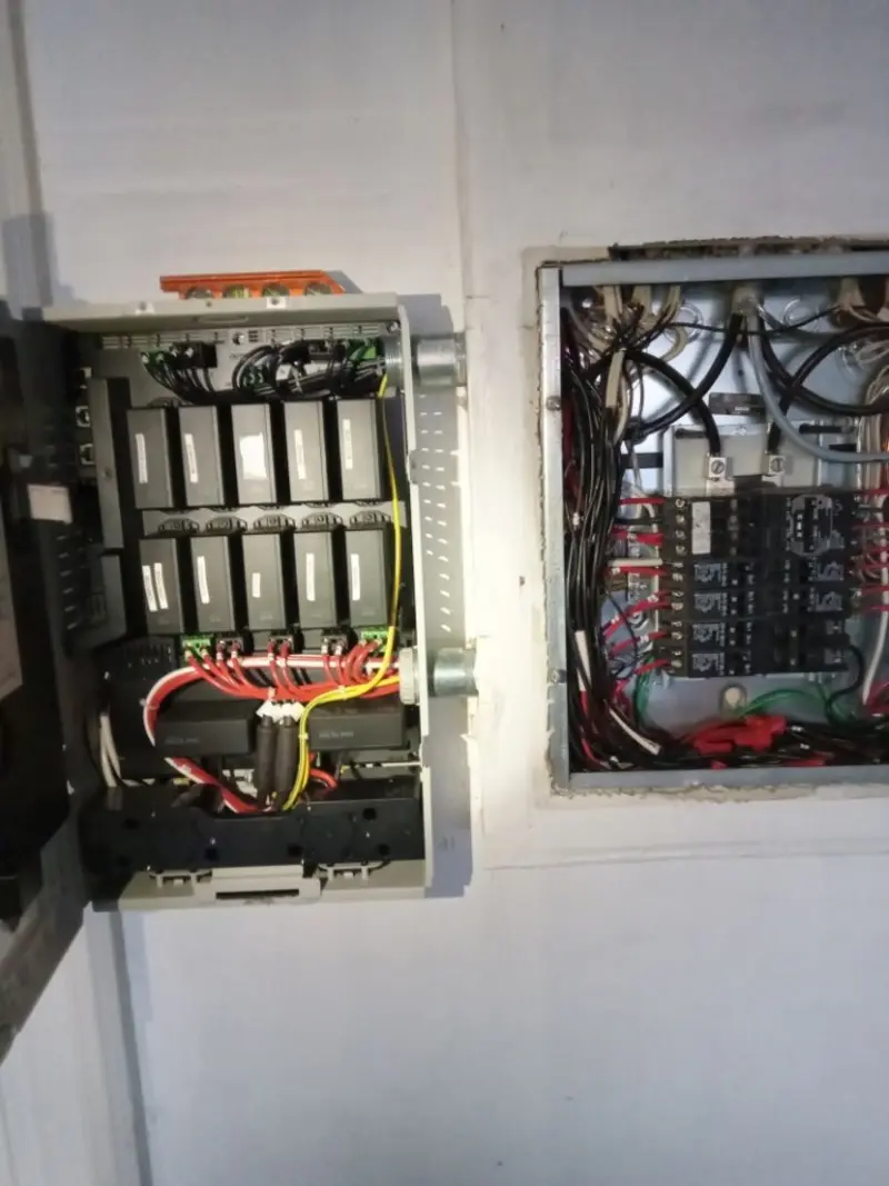 Electrical panel upgrade completed for Carbon Monoxide Detector Installation in Deerfield